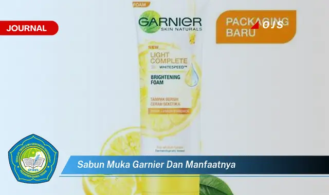 sabun muka garnier dan manfaatnya