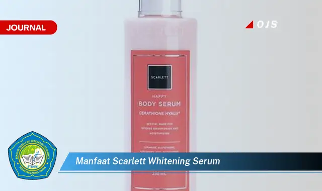 manfaat scarlett whitening serum