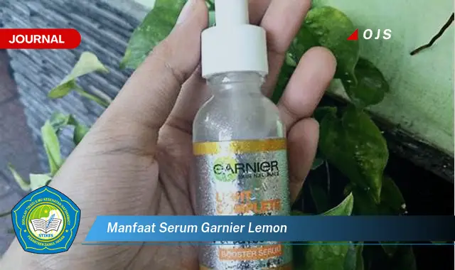 manfaat serum garnier lemon