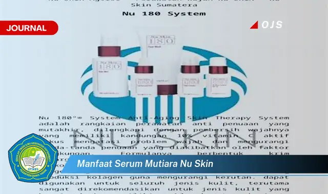 manfaat serum mutiara nu skin manfaat serum mutiara nu skin