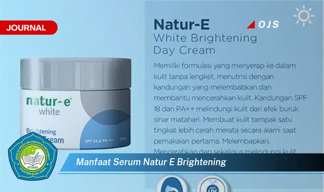 manfaat serum natur e brightening manfaat serum natur e brightening