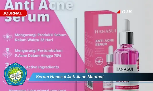 serum hanasui anti acne manfaat