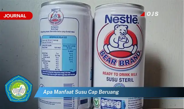 apa manfaat susu cap beruang