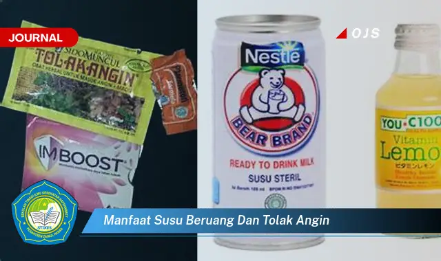 manfaat susu beruang dan tolak angin