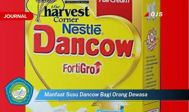 manfaat susu dancow bagi orang dewasa