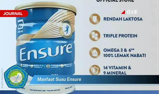 manfaat susu ensure