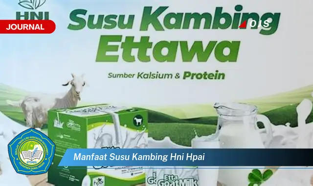 manfaat susu kambing hni hpai