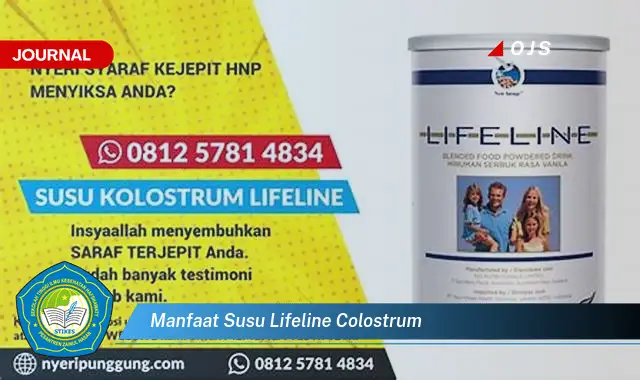 manfaat susu lifeline colostrum