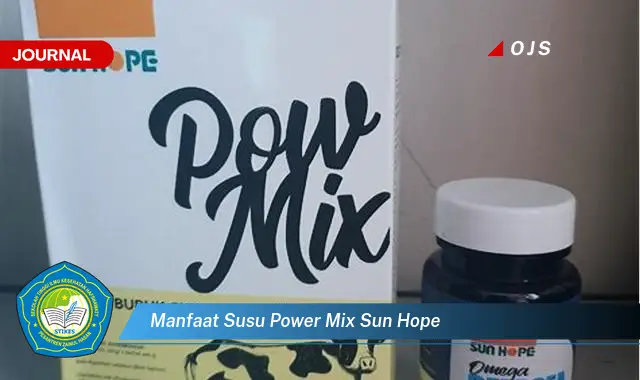 manfaat susu power mix sun hope