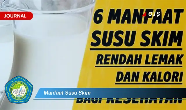 manfaat susu skim