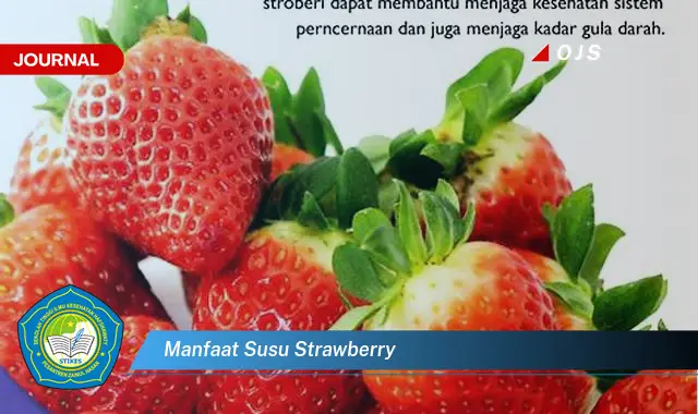 manfaat susu strawberry