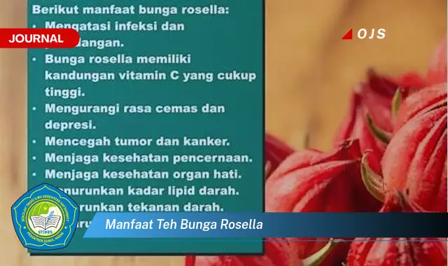 manfaat teh bunga rosella