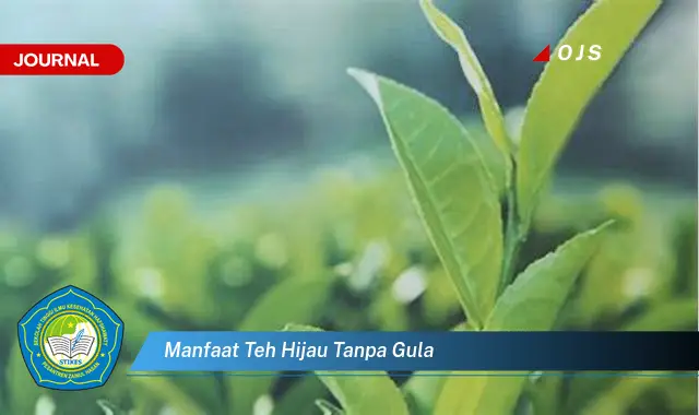 manfaat teh hijau tanpa gula