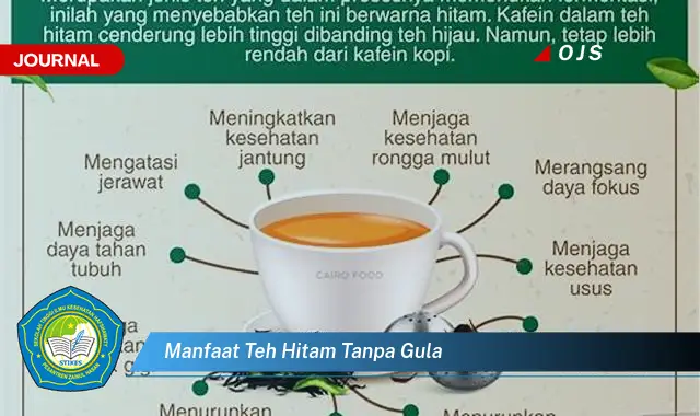 manfaat teh hitam tanpa gula