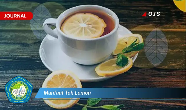 manfaat teh lemon