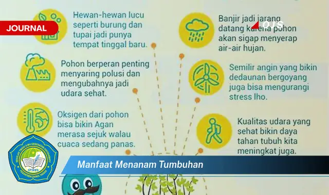 manfaat menanam tumbuhan