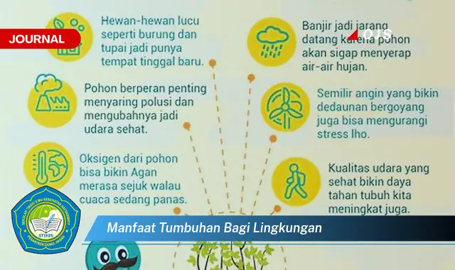 manfaat tumbuhan bagi lingkungan