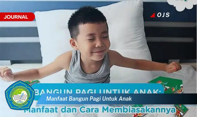 manfaat bangun pagi untuk anak