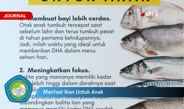 manfaat ikan untuk anak