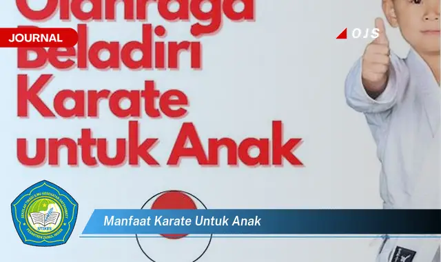 manfaat karate untuk anak