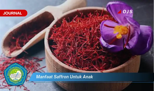 manfaat saffron untuk anak