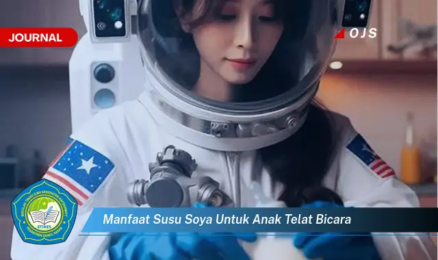 manfaat susu soya untuk anak telat bicara