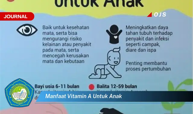 manfaat vitamin a untuk anak