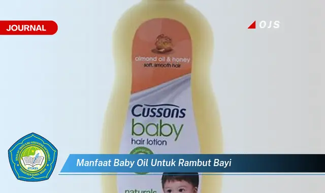 manfaat baby oil untuk rambut bayi