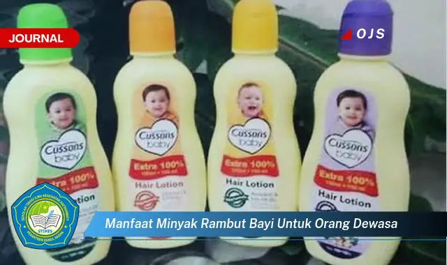 manfaat minyak rambut bayi untuk orang dewasa