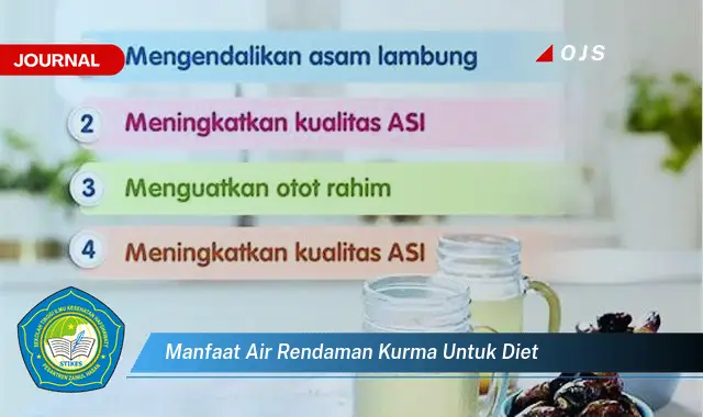 manfaat air rendaman kurma untuk diet