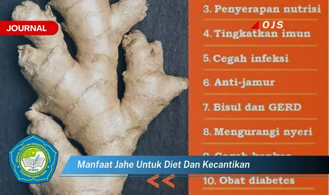 manfaat jahe untuk diet dan kecantikan