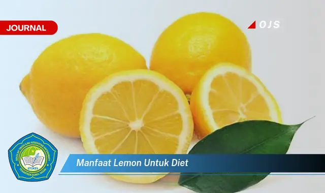 manfaat lemon untuk diet