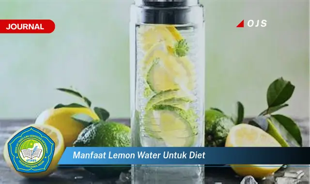 manfaat lemon water untuk diet