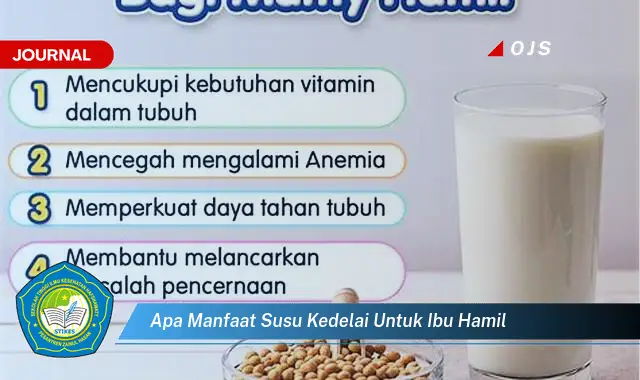 apa manfaat susu kedelai untuk ibu hamil