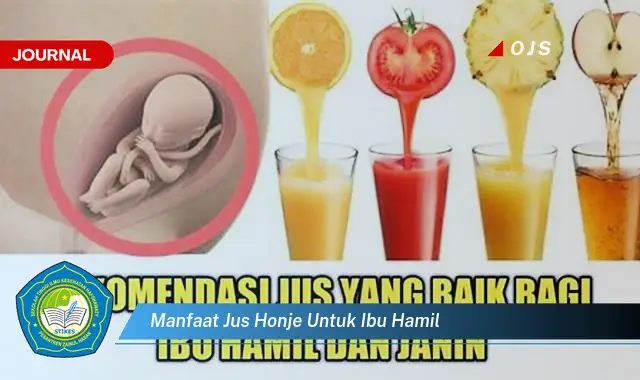 manfaat jus honje untuk ibu hamil
