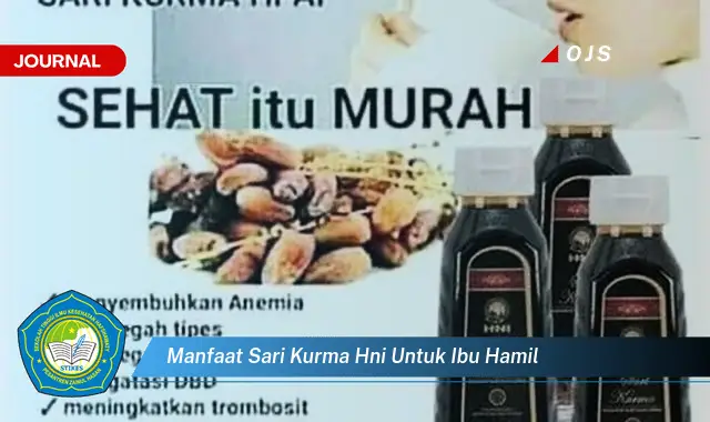 manfaat sari kurma hni untuk ibu hamil