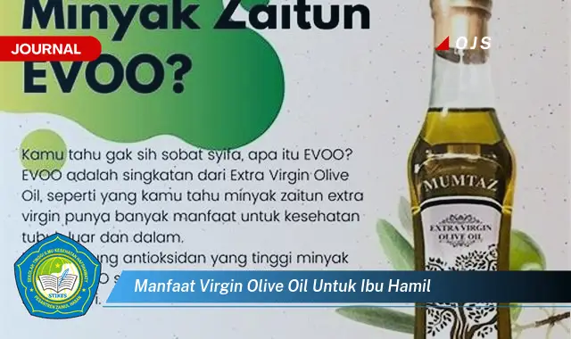 manfaat virgin olive oil untuk ibu hamil