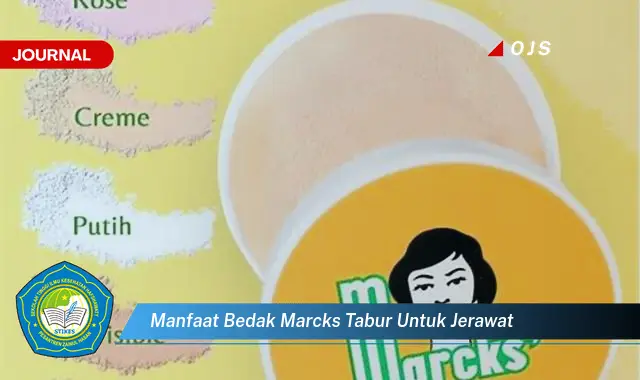 manfaat bedak marcks tabur untuk jerawat