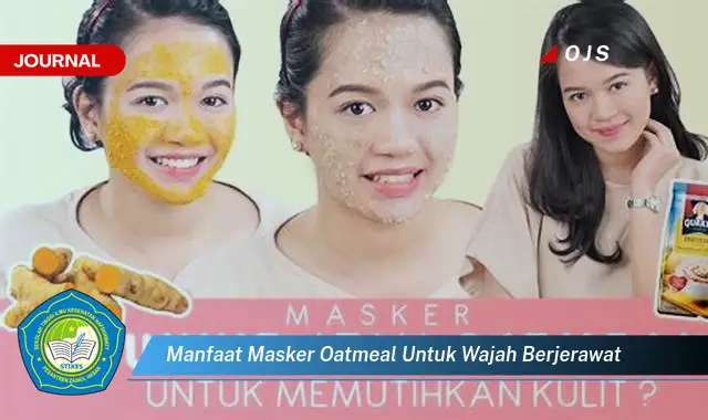 manfaat masker oatmeal untuk wajah berjerawat