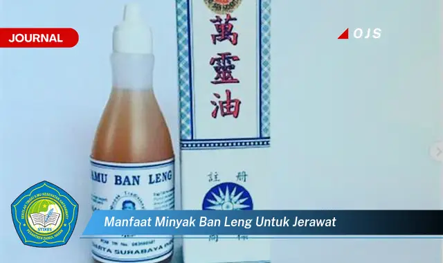 manfaat minyak ban leng untuk jerawat