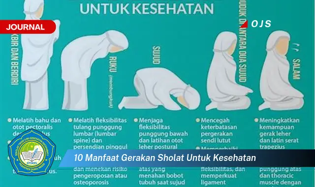 10 manfaat gerakan sholat untuk kesehatan