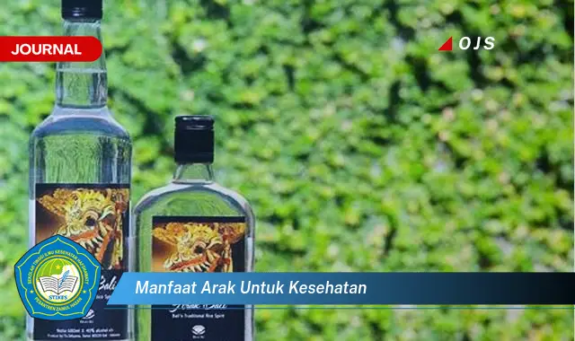 manfaat arak untuk kesehatan