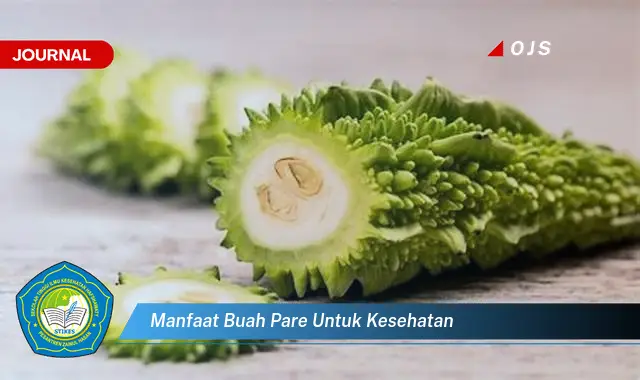 manfaat buah pare untuk kesehatan