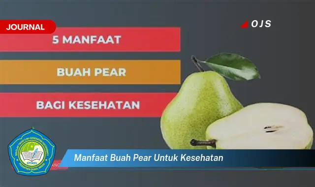 manfaat buah pear untuk kesehatan