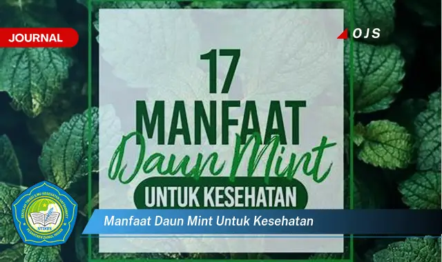 manfaat daun mint untuk kesehatan