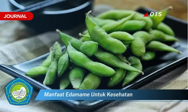 manfaat edamame untuk kesehatan