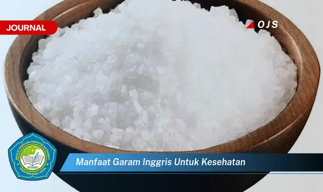 manfaat garam inggris untuk kesehatan