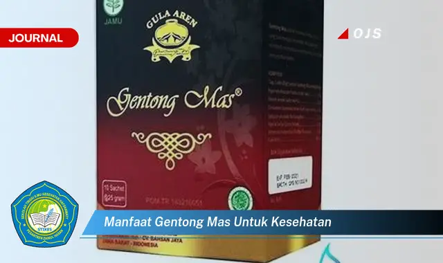 manfaat gentong mas untuk kesehatan