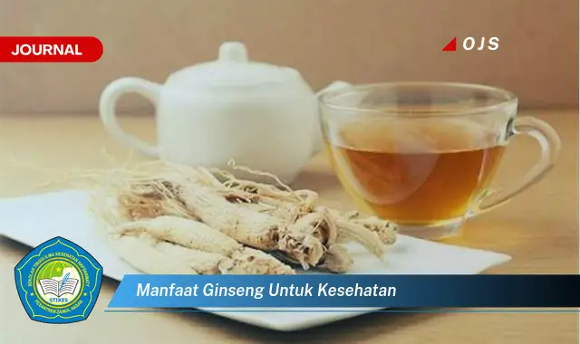 manfaat ginseng untuk kesehatan