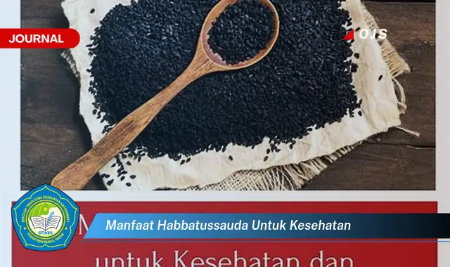 manfaat habbatussauda untuk kesehatan